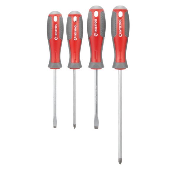 Набір викруток з комплектом насадок 29 од. INTERTOOL VT-3329