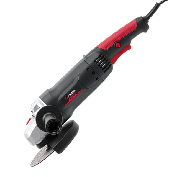 Шліфмашина кутова 1500 Вт, діаметр круга 150 мм, 8500 об/хв INTERTOOL WT-0226