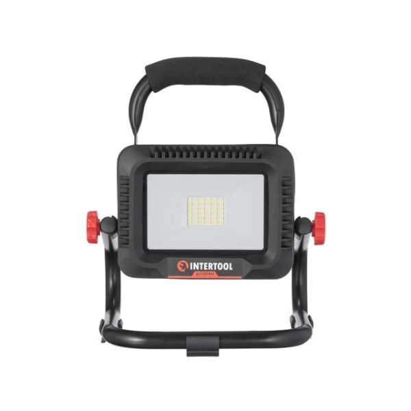 Ліхтар акумуляторний 20 В, LED, 20 Вт, 900/2000 лм, 120°, 6000 K, без ЗП та АКБ INTERTOOL WT-0349