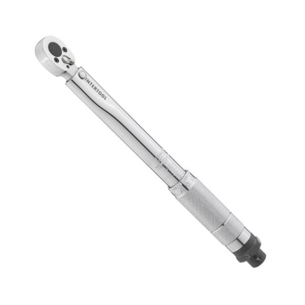 Ключ динамометричний 1/4" 2-24NM INTERTOOL XT-9001