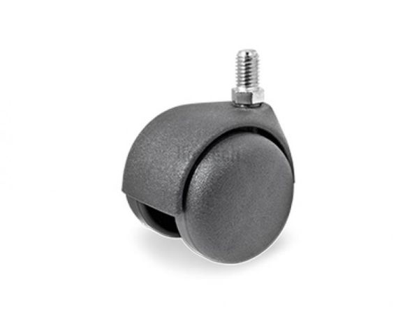 Колесо 34 (d=35) с поворотным кронштейном и шпилькой, подшипник скольжения