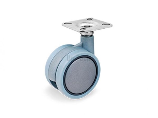 Колесо 34 (d=60) с поворотным кронштейном, подшипник скольжения