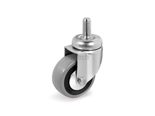 Колесо 37 (d=100) с поворотным кронштейном и шпилькой, подшипник скольжения AVO