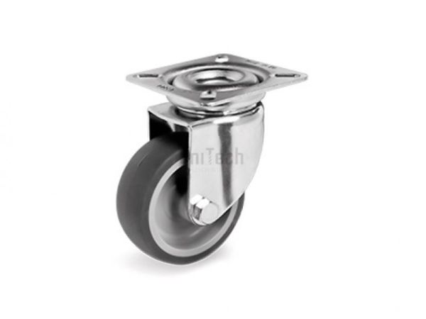 Колесо 38 (d=80) с поворотным кронштейном, подшипник скольжения