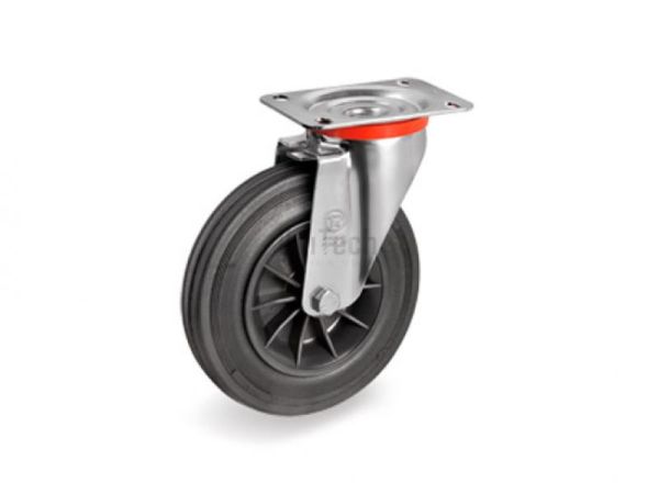 Колесо 52 (d=150) с поворотным кронштейном, подшипник скольжения