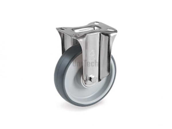 Колесо 71 (d=125 H=156) с фиксированным кронштейном, подшипник скольжения