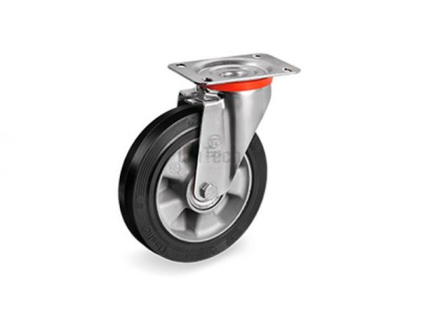 Колесо 72 (d=160 H=197) с поворотным кронштейном, шариковый подшипник AVO