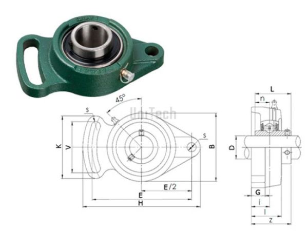 Подшипниковый узел UCFA 206 CRAFT