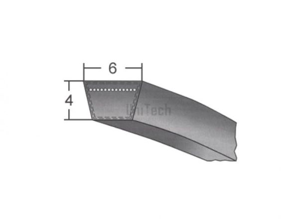 Ремень клиновой  6x  415 Ld 425 La 400 Li Optibelt Зубчатый