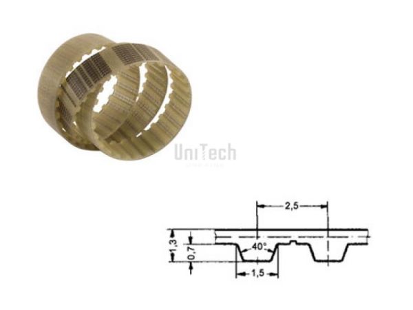 Ремень зубчатый T2,5  160 (z=64) Optibelt