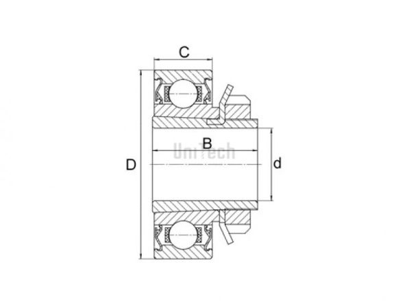 Подшипник 380708 CRAFT