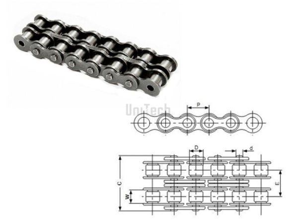 31,75 20A-2 Цепь L=5,0м (2ПР-31,75-177; 100-2) IWIS-Elite