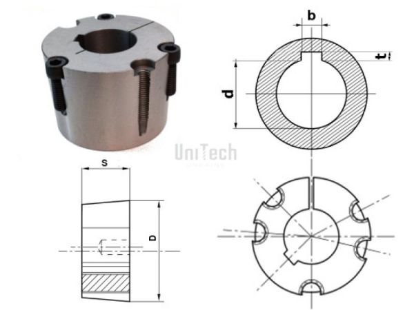 Втулка конусная 3535/75